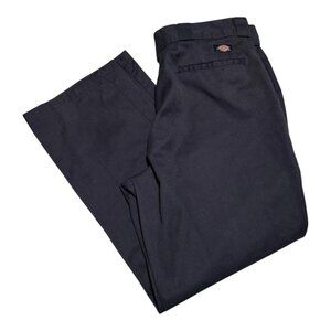 Dickies 874 Polyester Blend Black Straight Pants Men’s 38x30 (Fits 37x29.25)
